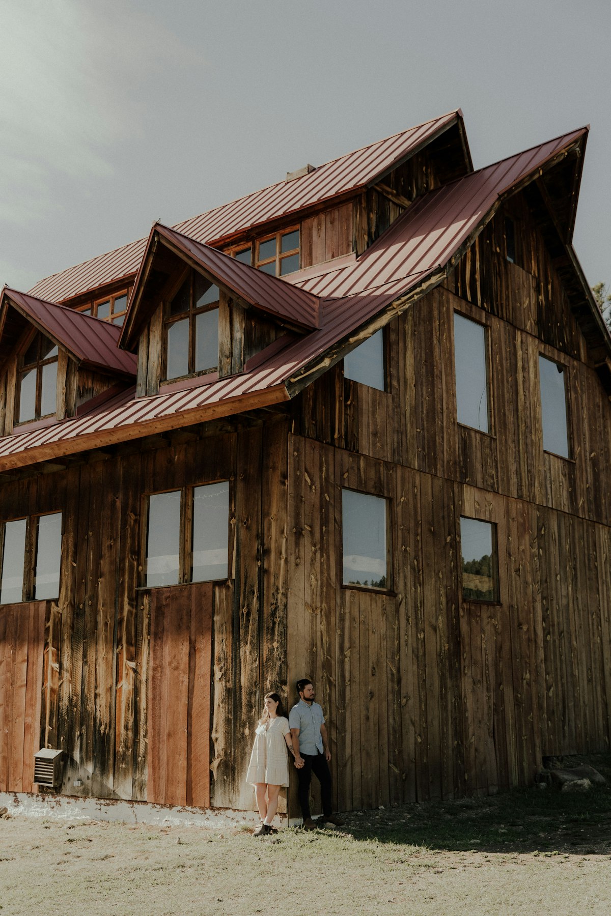 Beautiful small wedding venue with garden estate backdrop